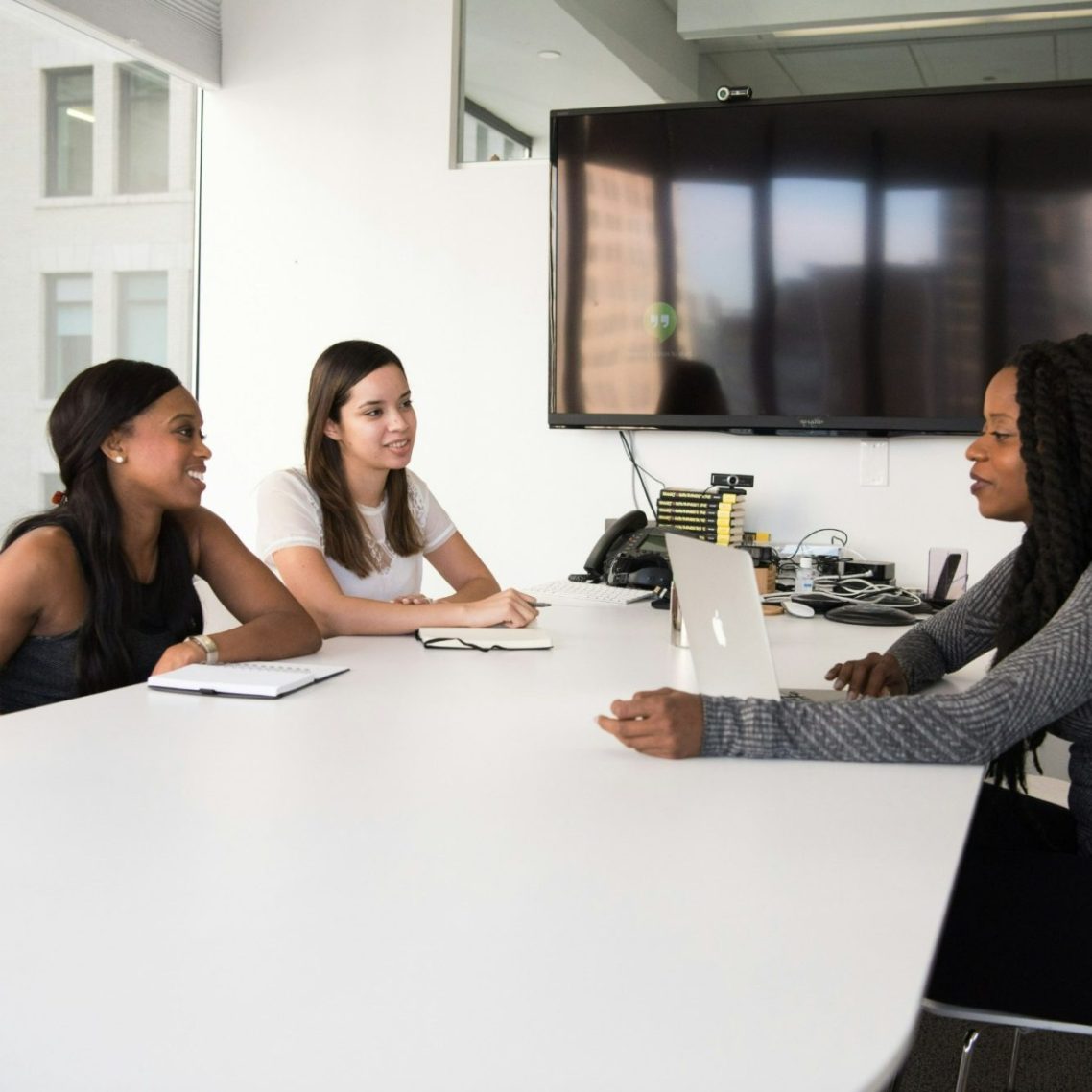 Business meeting in modern office conference room Business meeting in modern office conference room
